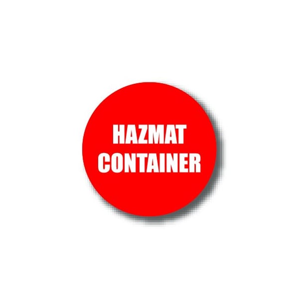 Ergomat 16in CIRCLE SIGNS - Hazmat Container DSV-SIGN 256 #1856 -UEN - main